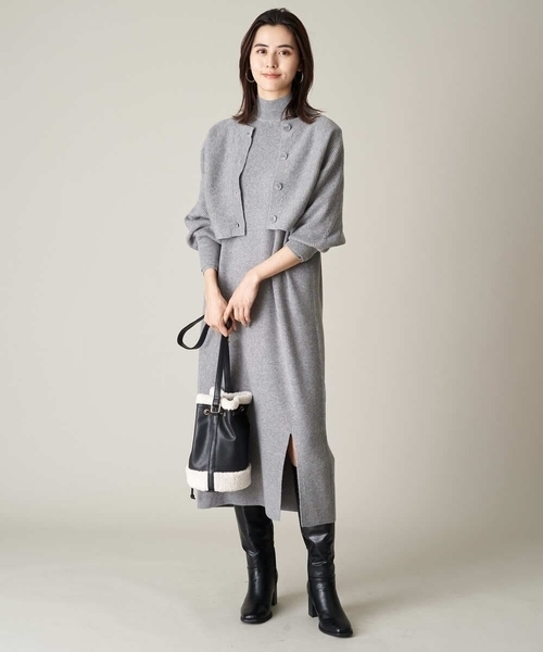 a.v.v(アーヴェヴェ)の「バックストレッチロングブーツ(ブーツ・レディース・ブラック・22.5/24.5/23.5)」の5枚目の写真