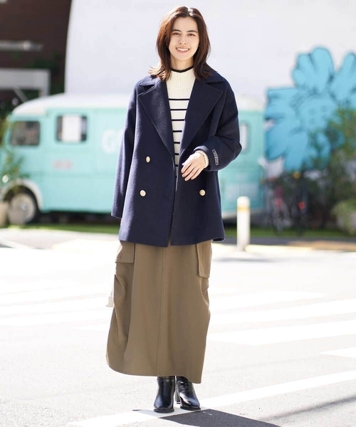 a.v.v(アーヴェヴェ)の「バックストレッチロングブーツ(ブーツ・レディース・ブラック・22.5/24.5/23.5)」の9枚目の写真