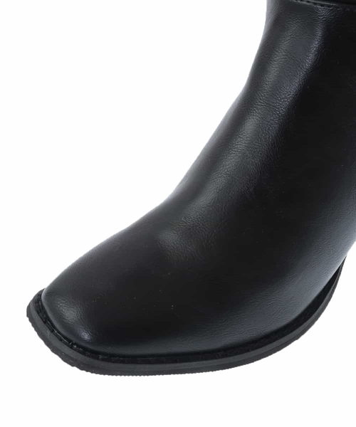 a.v.v(アーヴェヴェ)の「バックストレッチロングブーツ(ブーツ・レディース・ブラック・22.5/24.5/23.5)」の18枚目の写真