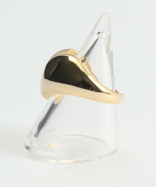 whim(ウィム)の「Simple big heart ring(リング・レディース・ゴールド/シルバー・FREE)」の5枚目の写真