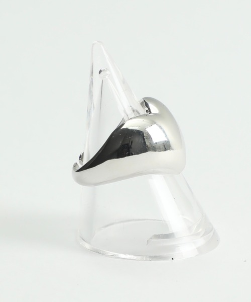 whim(ウィム)の「Simple big heart ring(リング・レディース・ゴールド/シルバー・FREE)」の7枚目の写真
