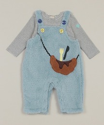 baby cheer | クロワッサンサロペット&ボディスーツSET(ロンパース)