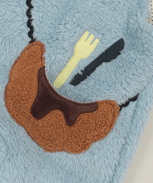 baby cheer(ベイビーチアー)の「クロワッサンサロペット&ボディスーツSET(ロンパース・キッズ・サックスブルー/キナリ・70-80cm)」の11枚目の写真