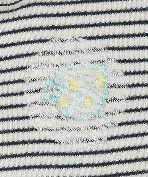 baby cheer(ベイビーチアー)の「クロワッサンサロペット&ボディスーツSET(ロンパース・キッズ・サックスブルー/キナリ・70-80cm)」の15枚目の写真