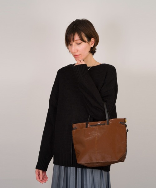 極美品☆JACK GOMME ショルダー　超軽量　トート　2way ブラウン系 Jack Gomme（ジャックゴム）の「【JACK GOMME/ジャックゴム】ナイロン