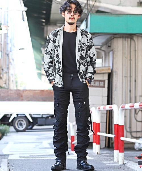 LUXSTYLE(ラグスタイル)の「総柄長袖シャツ(シャツ/ブラウス・メンズ・E/D/A/B/C/F・M/L)」の9枚目の写真