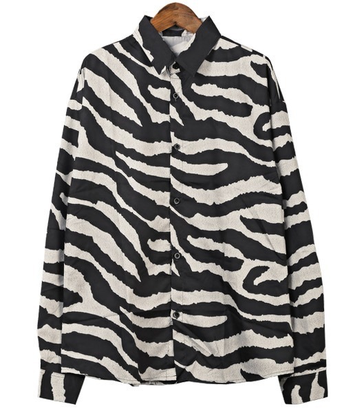 LUXSTYLE(ラグスタイル)の「総柄長袖シャツ(シャツ/ブラウス・メンズ・E/D/A/B/C/F・M/L)」の16枚目の写真