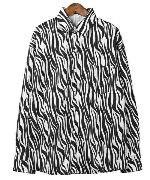 LUXSTYLE(ラグスタイル)の「総柄長袖シャツ(シャツ/ブラウス・メンズ・E/D/A/B/C/F・M/L)」の20枚目の写真