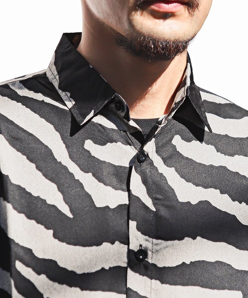 LUXSTYLE(ラグスタイル)の「総柄長袖シャツ(シャツ/ブラウス・メンズ・E/D/A/B/C/F・M/L)」の21枚目の写真