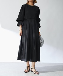 un dix cors | 【オケージョン】マジョリカプリーツワンピース(ワンピース)