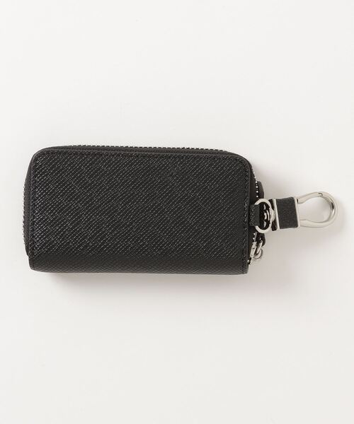 BEVERLY HILLS POLO CLUB（ビバリーヒルズポロクラブ）の「【Beverly Hills Polo Club/ビバリーヒルズポロクラブ】本革 タイガレザー ラウンドファスナーキーケース（キーケース/キーアクセサリー・メンズ・ブラック・FREE）」の11枚目の写真