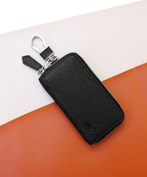 BEVERLY HILLS POLO CLUB | 【Beverly Hills Polo Club/ビバリーヒルズポロクラブ】本革 タイガレザー ラウンドファスナーキーケース(キーケース/キーアクセサリー)