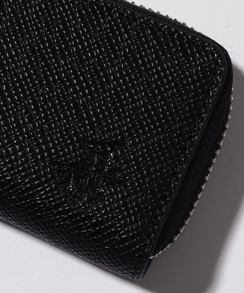 BEVERLY HILLS POLO CLUB（ビバリーヒルズポロクラブ）の「【Beverly Hills Polo Club/ビバリーヒルズポロクラブ】本革 タイガレザー ラウンドファスナーキーケース（キーケース/キーアクセサリー・メンズ・ブラック・FREE）」の7枚目の写真