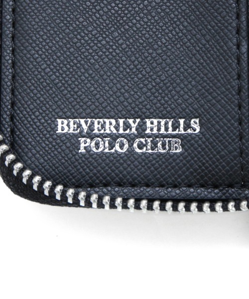 BEVERLY HILLS POLO CLUB（ビバリーヒルズポロクラブ）の「【Beverly Hills Polo Club/ビバリーヒルズポロクラブ】本革 タイガレザー ラウンドファスナーキーケース（キーケース/キーアクセサリー・メンズ・ブラック・FREE）」の9枚目の写真