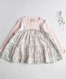 coto cotte（コトコト）の「ふんわり ドッキング Tシャツ（Tシャツ/カットソー）」