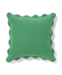 バイカラーウェーブ クッションカバー 450×450 グリーン (042)