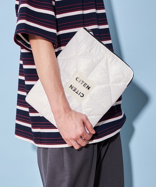 CITEN(シテン)の「【WEB限定】<CITEN>パデッド スリーブケース(その他雑貨・レディース・ベージュ/イエロー/ロイヤルブルー/ホワイト/ライトグレー/ブラック/シルバー/オレンジ系その他・FREE)」の2枚目の写真