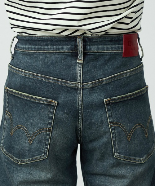 EDWIN(エドウィン)の「EDWIN エドウィン EDWIN Zジーンズ ルーズストレートストレッチデニムパンツ【ヴィンテージデニム】(デニムパンツ・メンズ・ライトインディゴブルー/ダークインディゴブルー/ブルー・29/34/31/36/33/30/32)」の11枚目の写真
