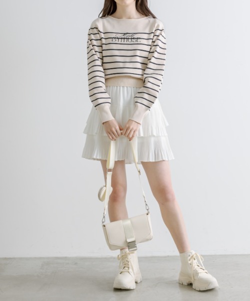 OLIVE des OLIVE（オリーブデオリーブ）の「【S/M/Lサイズ展開】ハイカットスニーカー　1041130030（スニーカー・レディース・ブラック/オフホワイト/ブラック系その他・SMALL/MEDIUM/LARGE）」の8枚目の写真