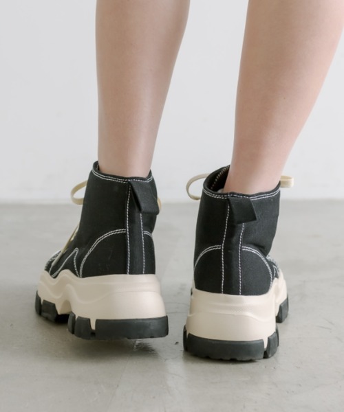 S/M/Lサイズ展開】ハイカットスニーカー 1041130030（スニーカー