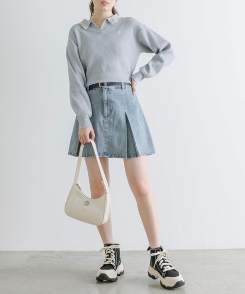 OLIVE des OLIVE（オリーブデオリーブ）の「【S/M/Lサイズ展開】ハイカットスニーカー　1041130030（スニーカー・レディース・ブラック/オフホワイト/ブラック系その他・SMALL/MEDIUM/LARGE）」の17枚目の写真