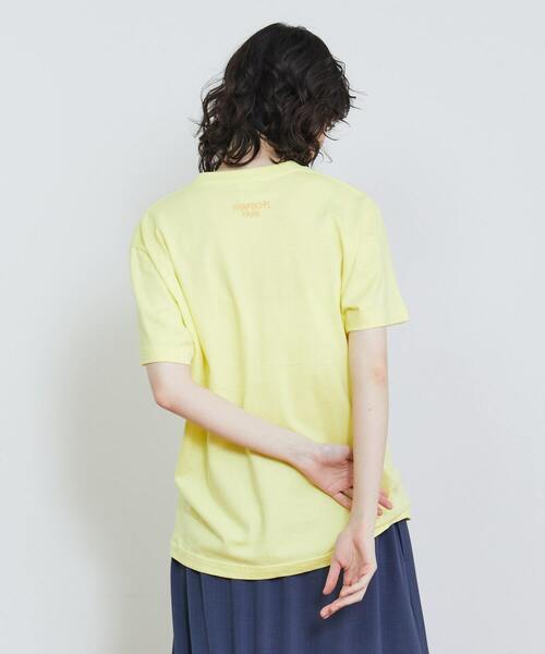 FRAPBOIS(フラボア)の「パークマークT(Tシャツ/カットソー・レディース・ブラック/エメラルド/ネイビー/イエロー/ホワイト・2/1)」の12枚目の写真