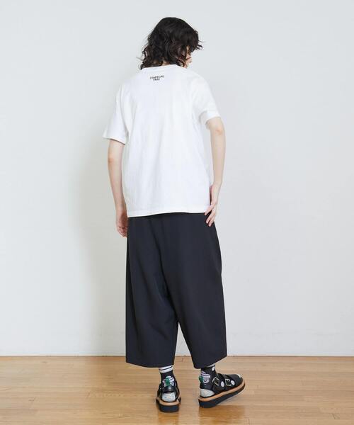 FRAPBOIS(フラボア)の「パークマークT(Tシャツ/カットソー・レディース・ブラック/エメラルド/ネイビー/イエロー/ホワイト・2/1)」の8枚目の写真