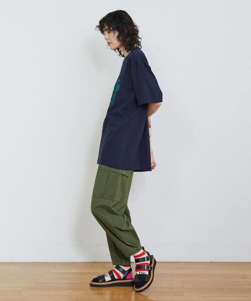 FRAPBOIS（フラボア）の「パークマークT（Tシャツ/カットソー・レディース・ブラック/エメラルド/ネイビー/イエロー/ホワイト・2/1）」の21枚目の写真