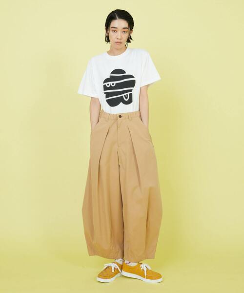 FRAPBOIS（フラボア）の「パークマークT（Tシャツ/カットソー・レディース・ブラック/エメラルド/ネイビー/イエロー/ホワイト・2/1）」の13枚目の写真