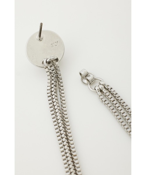 SLY(スライ)の「TRIPLE CHAIN P/EARRING トリプル チェーン ピアス(ピアス(両耳用)・レディース・ゴールド/シルバー・FREE)」の12枚目の写真