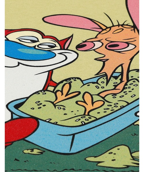 【セール】『Little sunny bite』Ren & Stimpy tee（Tシャツ/カットソー）｜Little sunny bite（リトルサニーバイト） loanandbanking.com