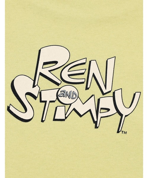 【セール】『Little sunny bite』Ren & Stimpy tee（Tシャツ/カットソー）｜Little sunny bite（リトルサニーバイト） loanandbanking.com