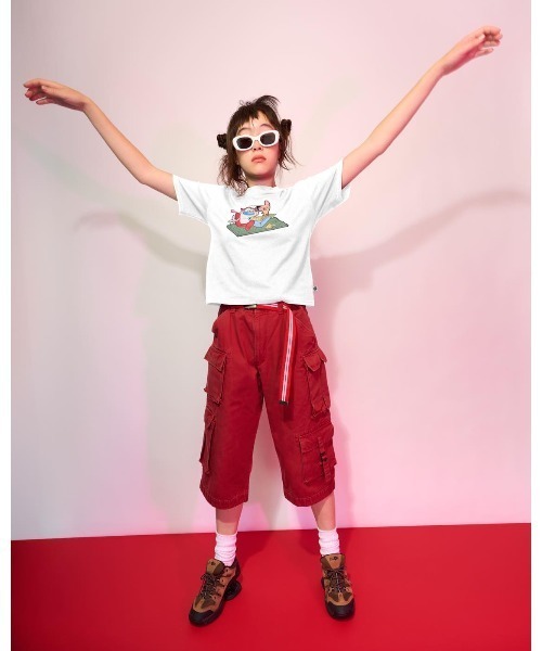 【セール】『Little sunny bite』Ren & Stimpy tee（Tシャツ/カットソー）｜Little sunny bite（リトルサニーバイト） loanandbanking.com