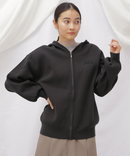 JILL by JILL STUART(ジルバイジルスチュアート)の「◇ニットフーディーパーカー(ニット/セーター・レディース・グレー系その他/ベージュ・FREE)」の7枚目の写真