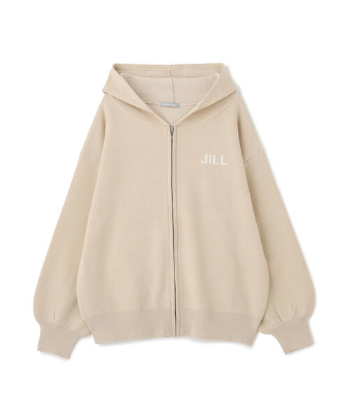 JILL by JILL STUART(ジルバイジルスチュアート)の「◇ニットフーディーパーカー(ニット/セーター・レディース・グレー系その他/ベージュ・FREE)」の14枚目の写真