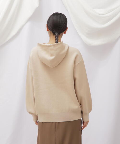JILL by JILL STUART(ジルバイジルスチュアート)の「◇ニットフーディーパーカー(ニット/セーター・レディース・グレー系その他/ベージュ・FREE)」の20枚目の写真
