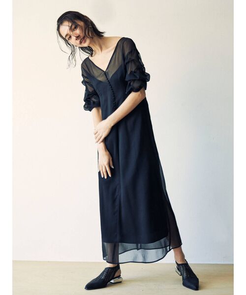UN3D.【ボリュームスリーブワンピース】 38