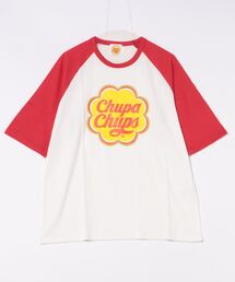 【Chupa Chups】ロゴラグランTEE/チュッパチャプス/Tシャツ