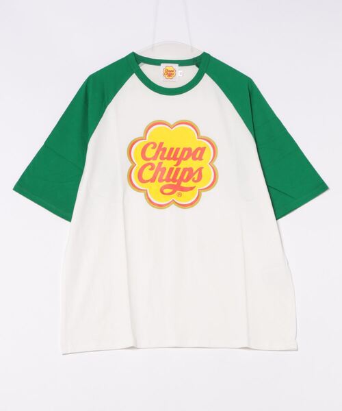 セール】【Chupa Chups】ロゴラグランTEE/チュッパチャプス/T