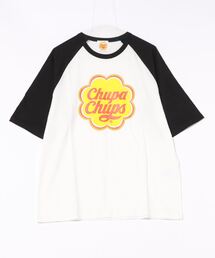 【Chupa Chups】ロゴラグランTEE/チュッパチャプス/Tシャツ