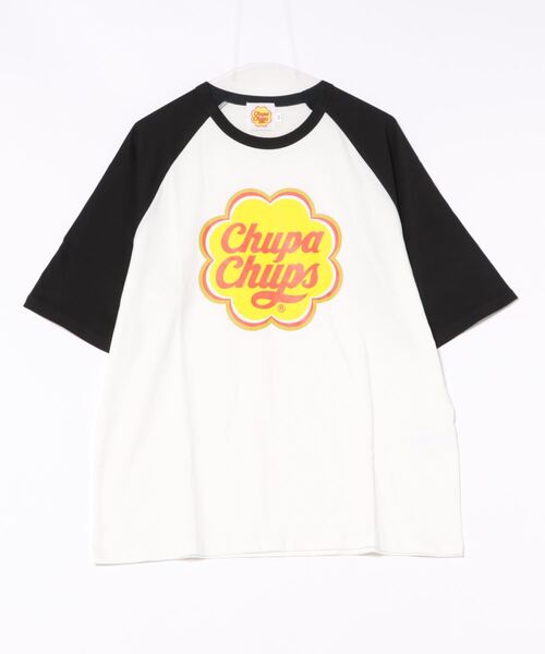 セール】【Chupa Chups】ロゴラグランTEE/チュッパチャプス/Tシャツ（T
