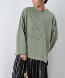 LC/LLL ワイド袖ロゴロンT