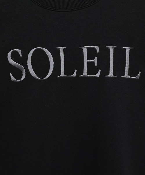 Social GIRL（ソーシャルガール）の「SOLEIL刺繍トレーナー（スウェット・レディース・ブラック/オートミール・FREE）」の13枚目の写真