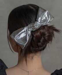 poiregnee（ポワニェ）の「［select］リボンバレッタ（バレッタ/ヘアクリップ・レディース）」