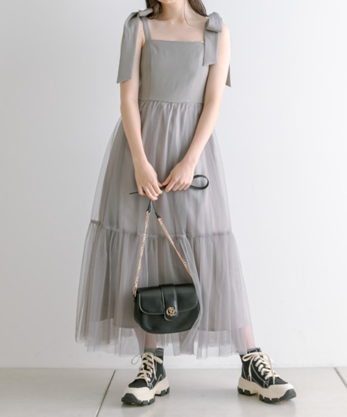 OLIVE des OLIVE(オリーブデオリーブ)の「エンブレム付きショルダーバッグ 1041120060(ショルダーバッグ・レディース・ブラック/サックスブルー/アイボリー・FREE)」の6枚目の写真