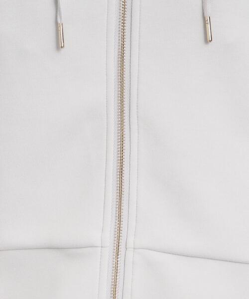 ITS'DEMO（イッツデモ）の「◆【シルエットきれい／フェミニン派にもおすすめ／サステナブル／リサイクルポリエステル使用】ダンボールパーカー（パーカー・レディース・ホワイト/グリーン系/ベビーピンク/ナチュラル・00）」の16枚目の写真