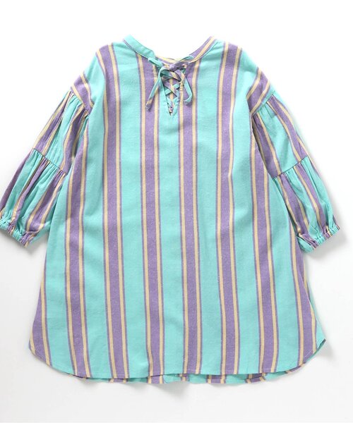 BREEZE（ブリーズ）の「2WAYシャツワンピース（ワンピース・キッズ・ピンク/オフホワイト/ミント・140/130/120/110/100/90/80）」の9枚目の写真