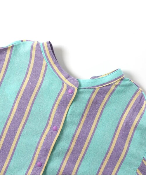 BREEZE（ブリーズ）の「2WAYシャツワンピース（ワンピース・キッズ・ピンク/オフホワイト/ミント・140/130/120/110/100/90/80）」の13枚目の写真