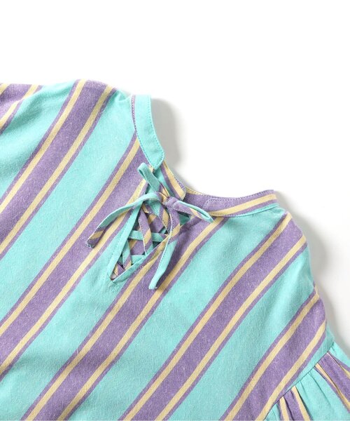 BREEZE（ブリーズ）の「2WAYシャツワンピース（ワンピース・キッズ・ピンク/オフホワイト/ミント・140/130/120/110/100/90/80）」の14枚目の写真
