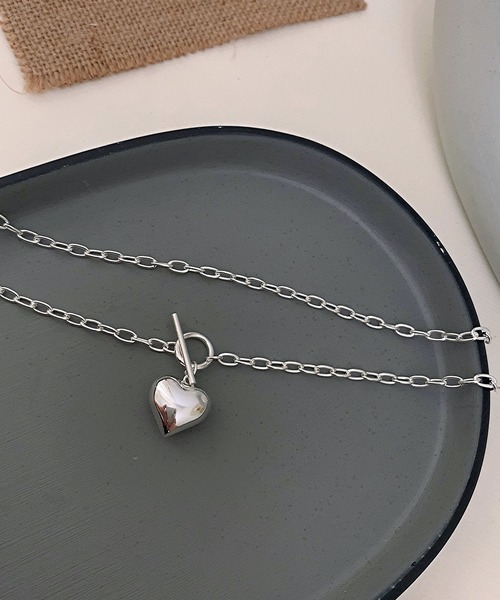 HALEY PESCA（ヘーリーペスカ）の「HALEY PESCA/メタルハート　マンテルチェーンネックレス（ネックレス・レディース・シルバー・FREE）」の20枚目の写真